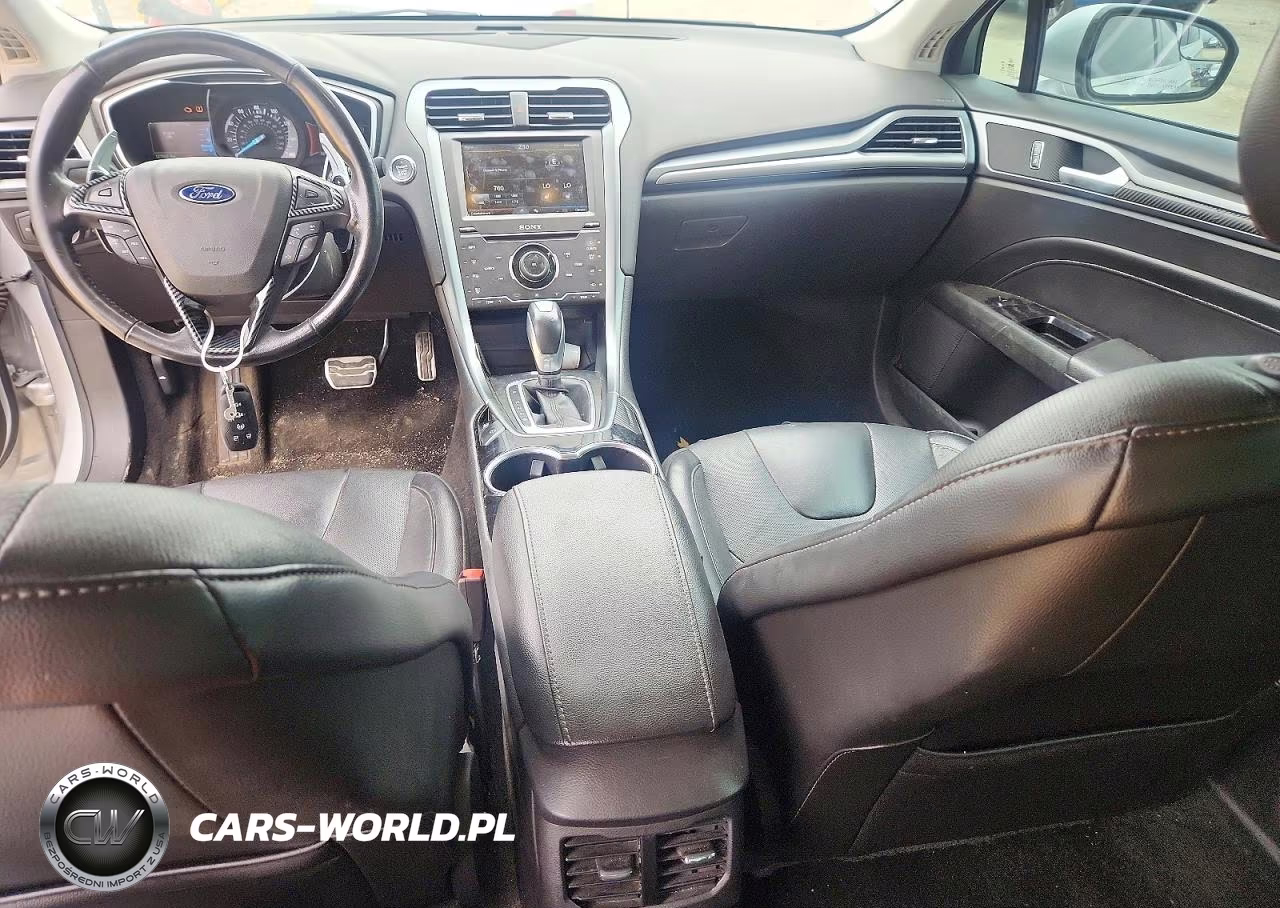 2015 Ford Fusion Titanium VIN:3FA6P0K91FR258446 - 8