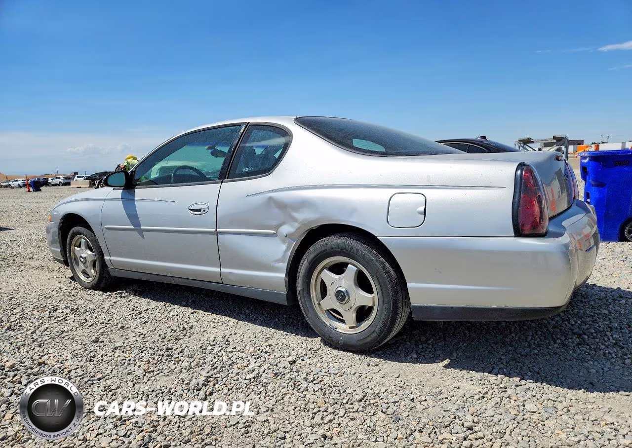 2003 Chevrolet Monte Carlo Ls VIN:2G1WW12EX39114033 - 2