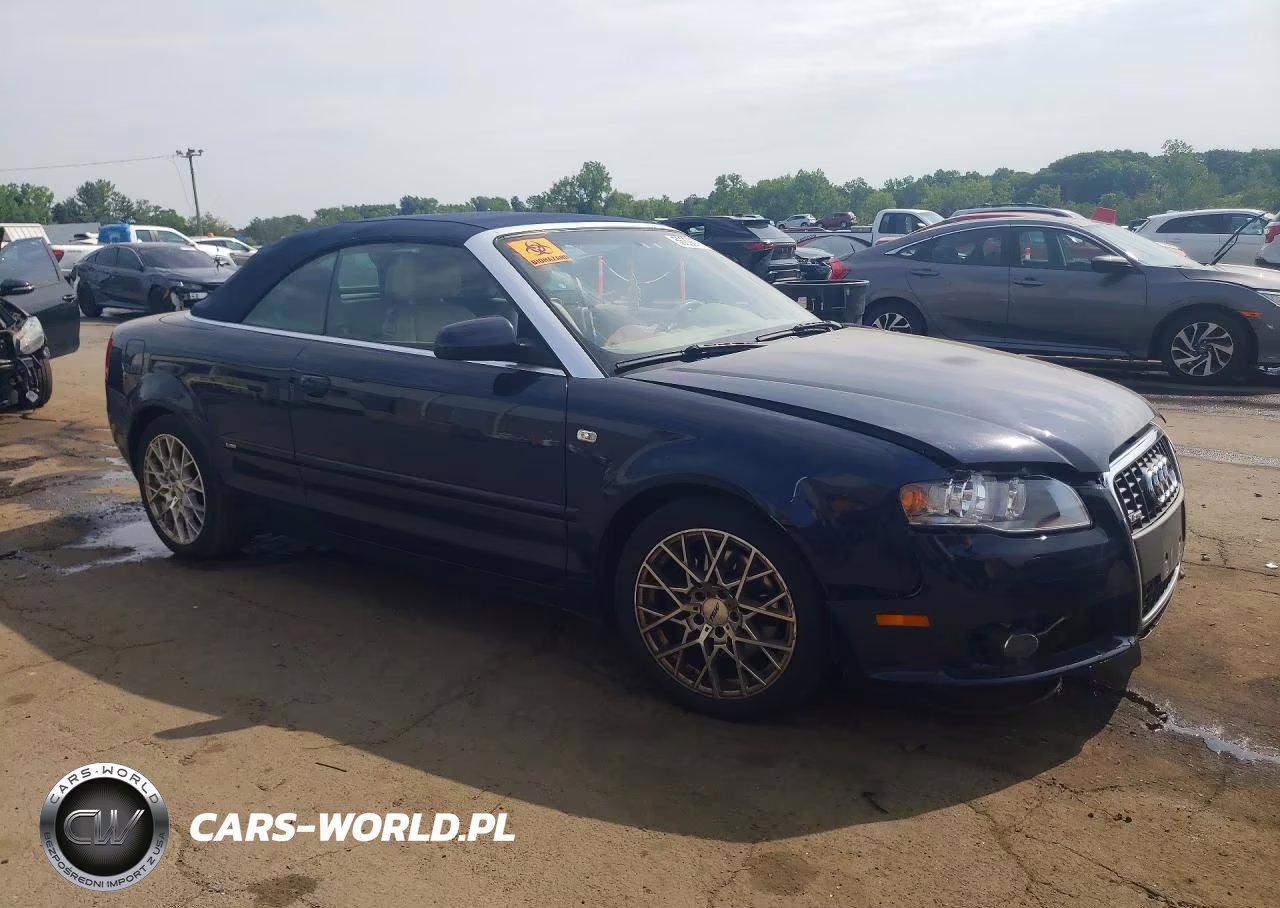 2009 Audi A4 2.0T Cabriolet Quattro VIN:WAUDF48H89K005804 - 4