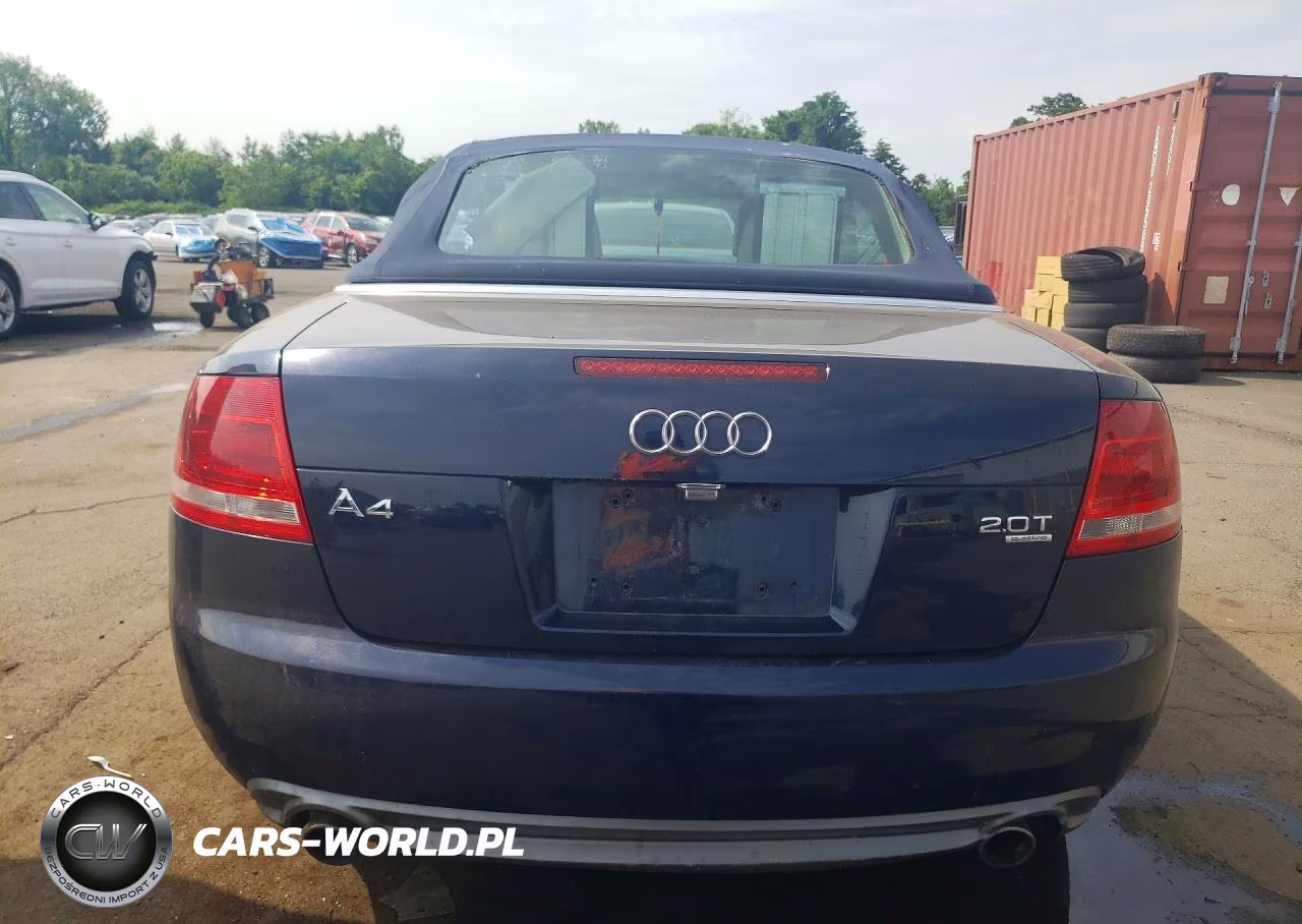 2009 Audi A4 2.0T Cabriolet Quattro VIN:WAUDF48H89K005804 - 6