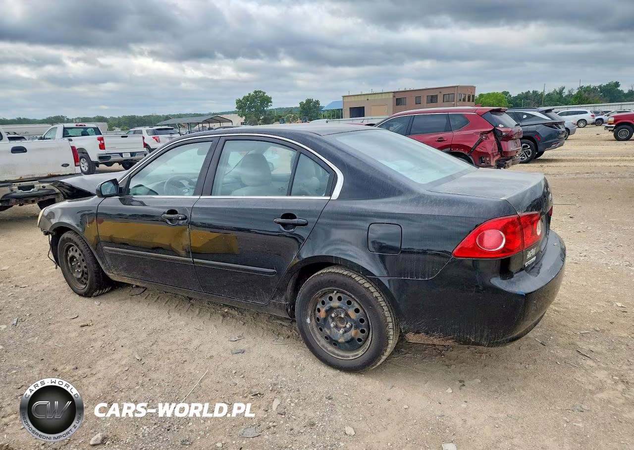 2008 Kia Optima Lx VIN:KNAGE123885167926 - 2