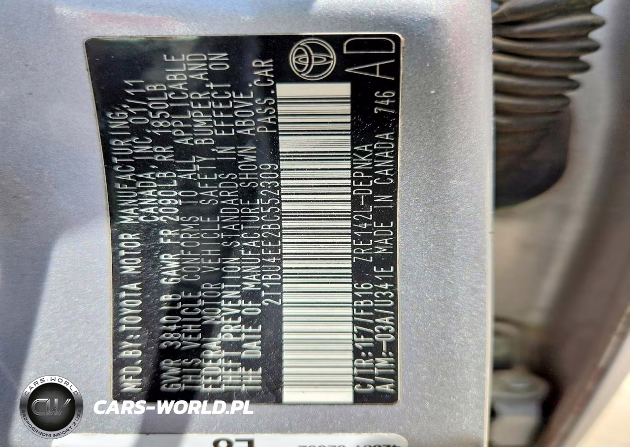 2011 Toyota Corolla Le VIN:2T1BU4EE2BC552309 - 12