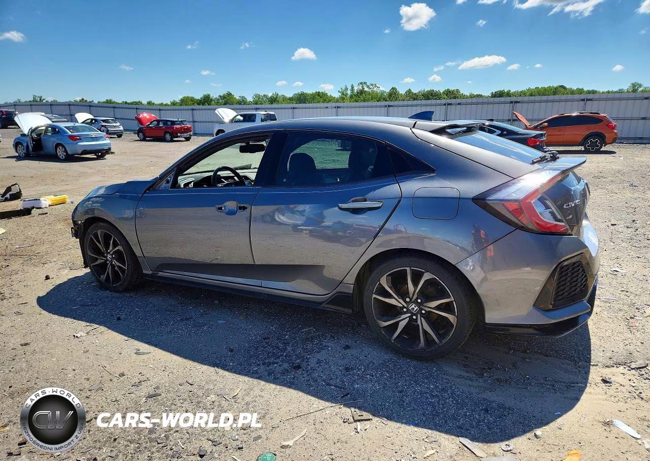 2017 Honda Civic Sport Touring VIN:SHHFK7H9XHU412874 - 2