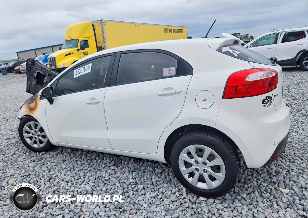 2014 Kia Rio Lx VIN:KNADM5A38E6354796 - 2