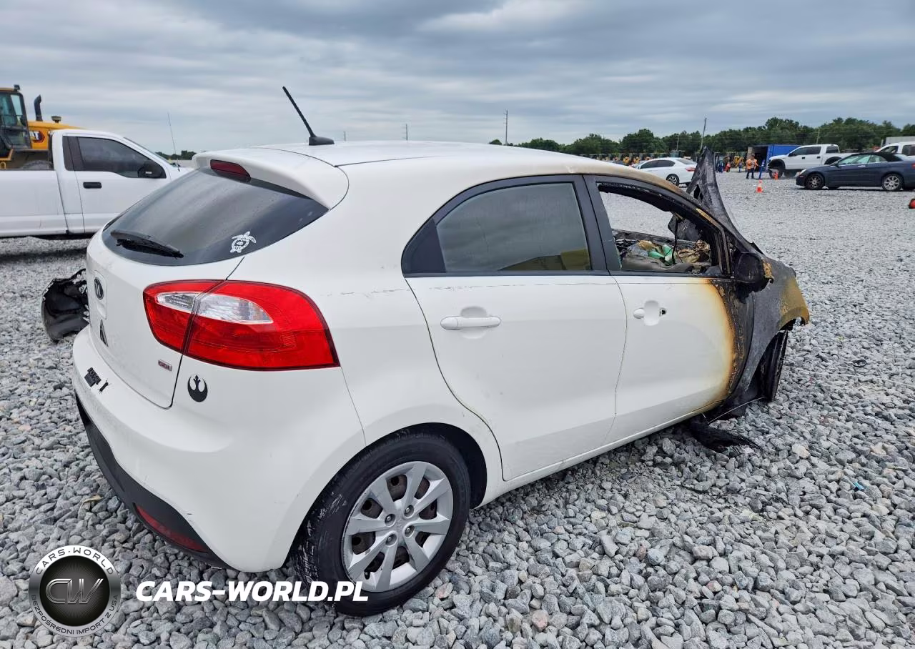 2014 Kia Rio Lx VIN:KNADM5A38E6354796 - 3