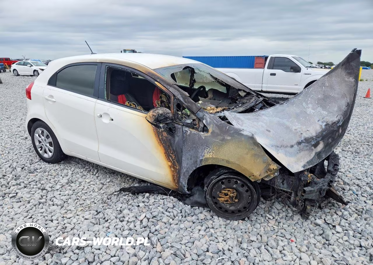 2014 Kia Rio Lx VIN:KNADM5A38E6354796 - 4