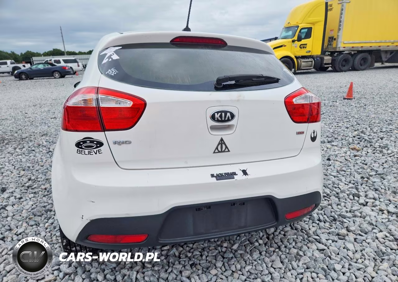 2014 Kia Rio Lx VIN:KNADM5A38E6354796 - 6
