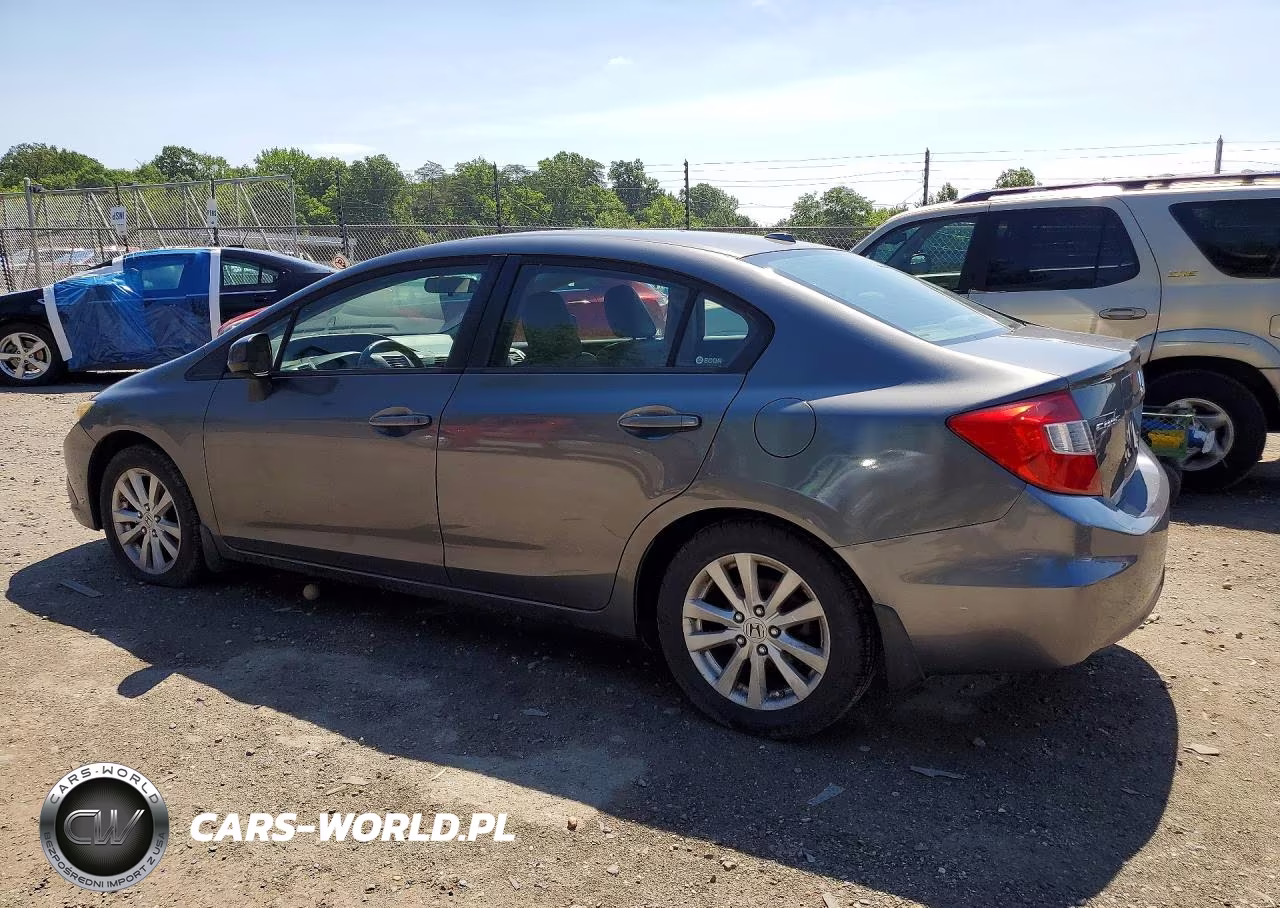 2012 Honda Civic Ex-L VIN:2HGFB2F95CH531069 - 2