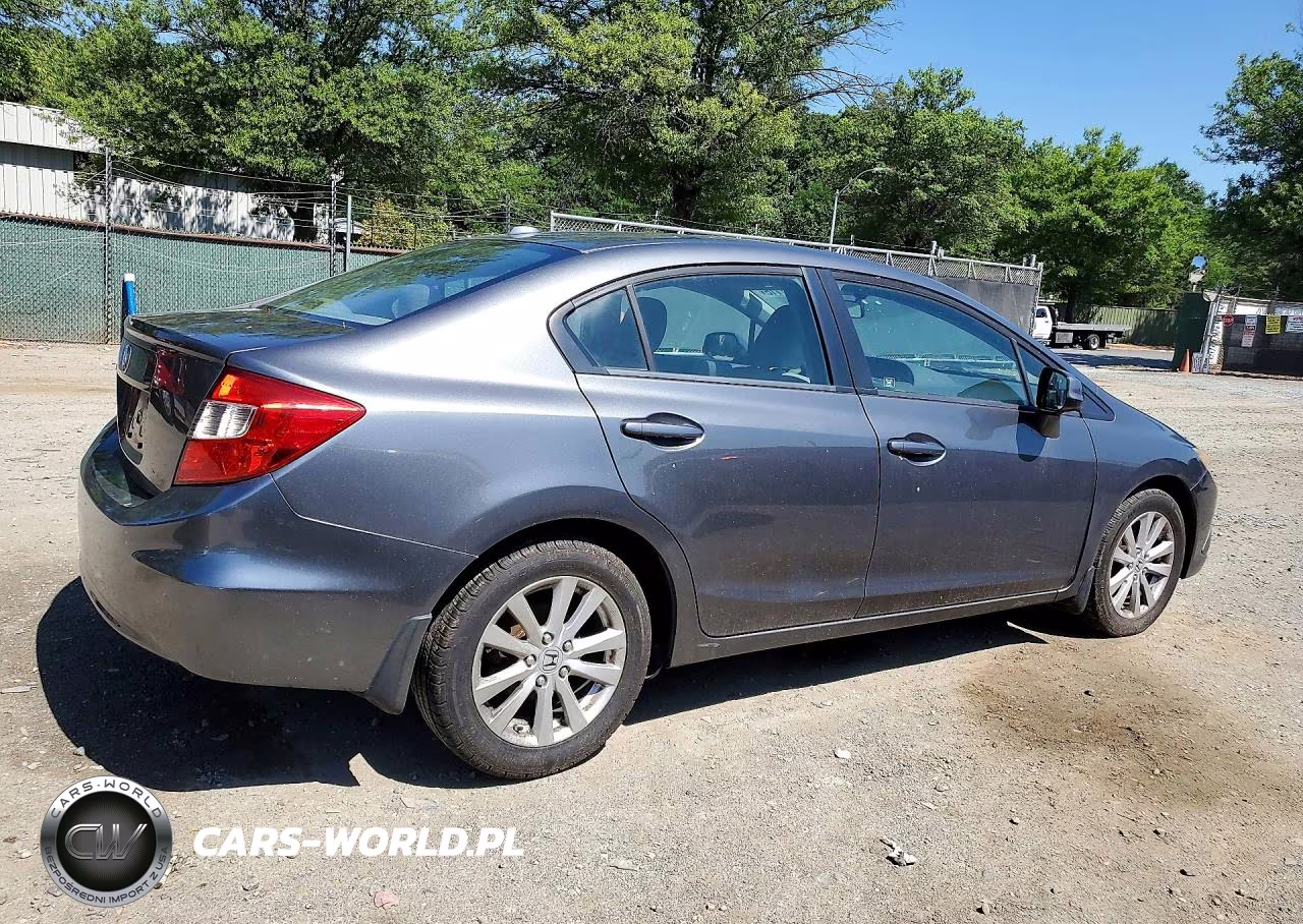 2012 Honda Civic Ex-L VIN:2HGFB2F95CH531069 - 3