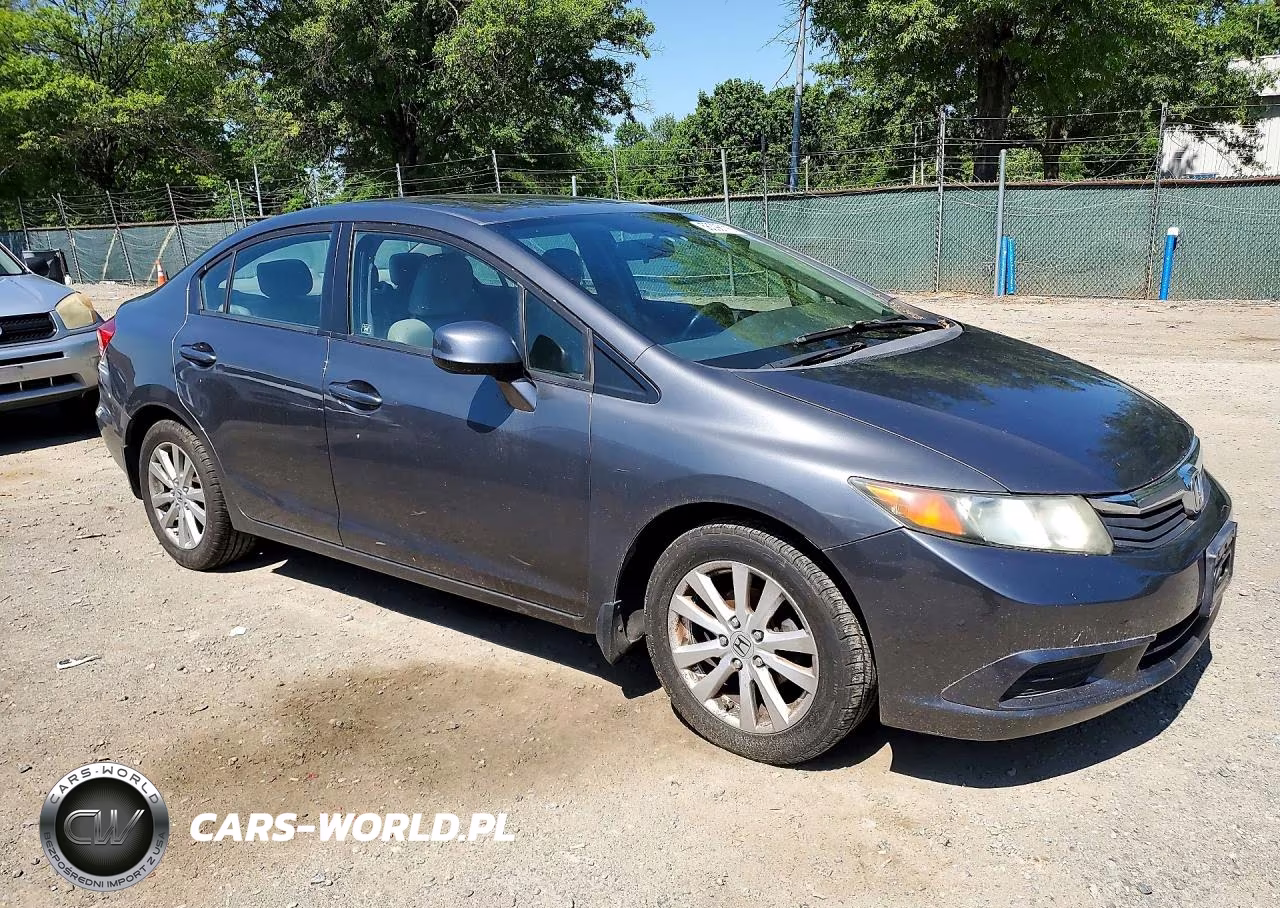 2012 Honda Civic Ex-L VIN:2HGFB2F95CH531069 - 4