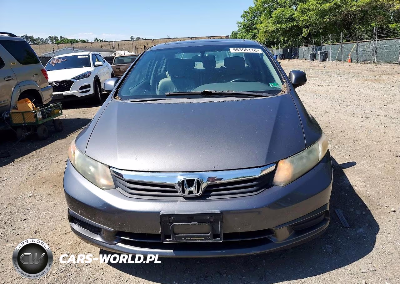 2012 Honda Civic Ex-L VIN:2HGFB2F95CH531069 - 5