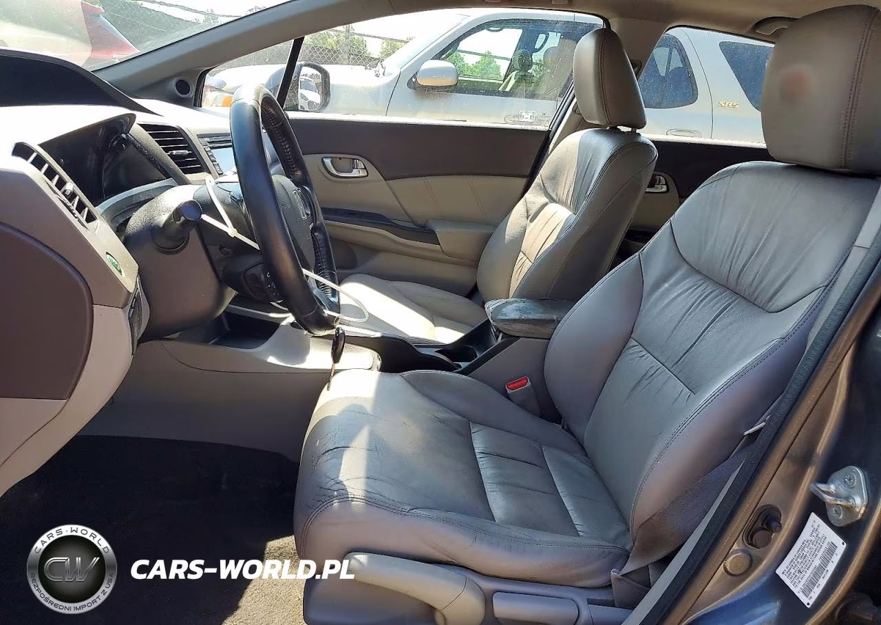 2012 Honda Civic Ex-L VIN:2HGFB2F95CH531069 - 7