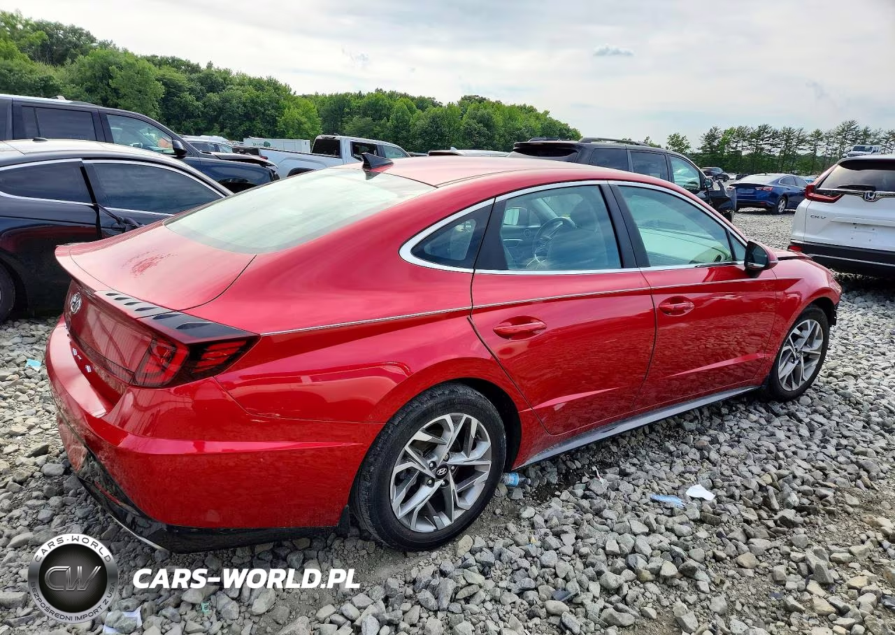 2021 Hyundai Sonata Sel VIN:5NPEL4JA6MH092560 - 3