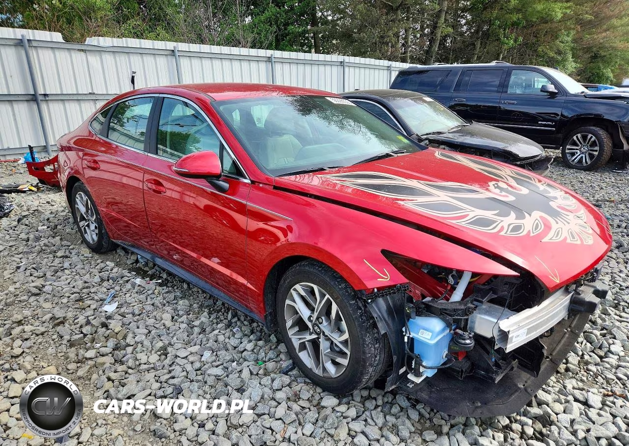 2021 Hyundai Sonata Sel VIN:5NPEL4JA6MH092560 - 4