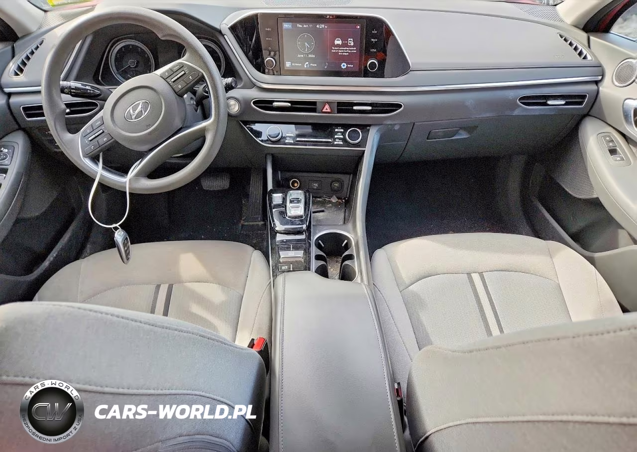 2021 Hyundai Sonata Sel VIN:5NPEL4JA6MH092560 - 8