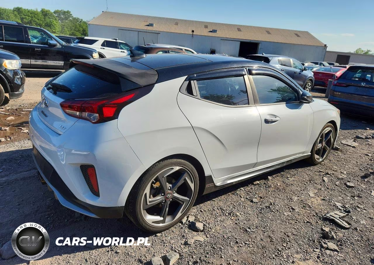 2019 Hyundai Veloster Turbo Ultimate VIN:KMHTH6AB0KU004193 - 3