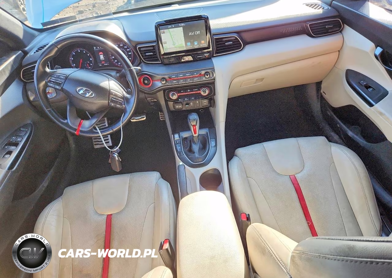 2019 Hyundai Veloster Turbo Ultimate VIN:KMHTH6AB0KU004193 - 8