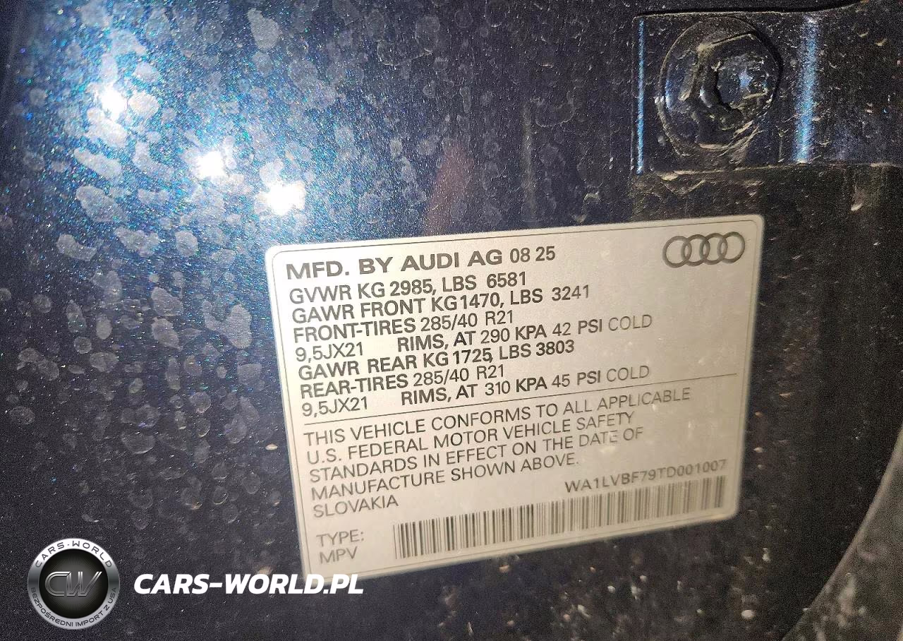 2026 Audi Q7 Premium Plus VIN:WA1LVBF79TD001007 - 13