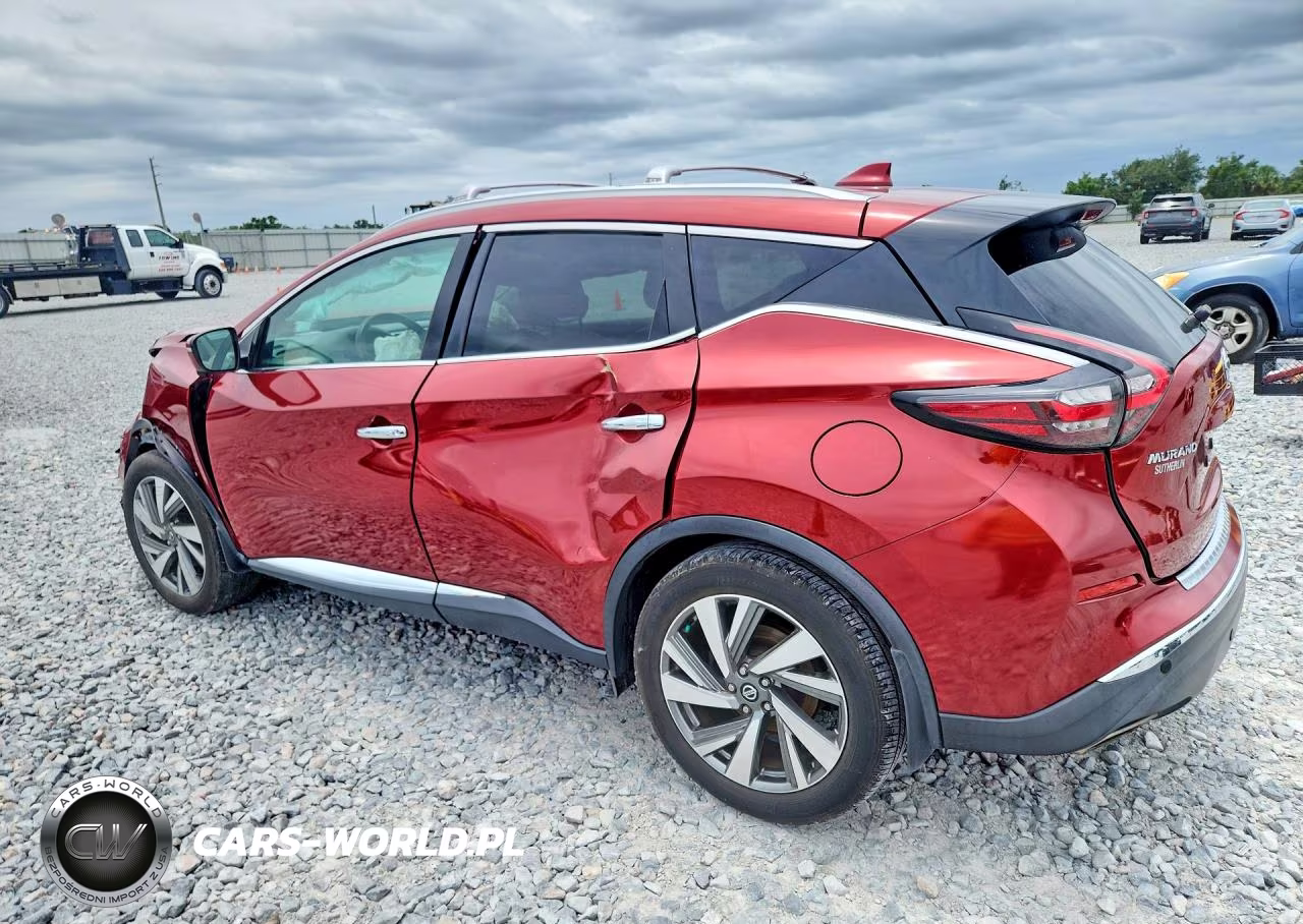 2019 Nissan Murano Sl VIN:5N1AZ2MJ5KN143262 - 2