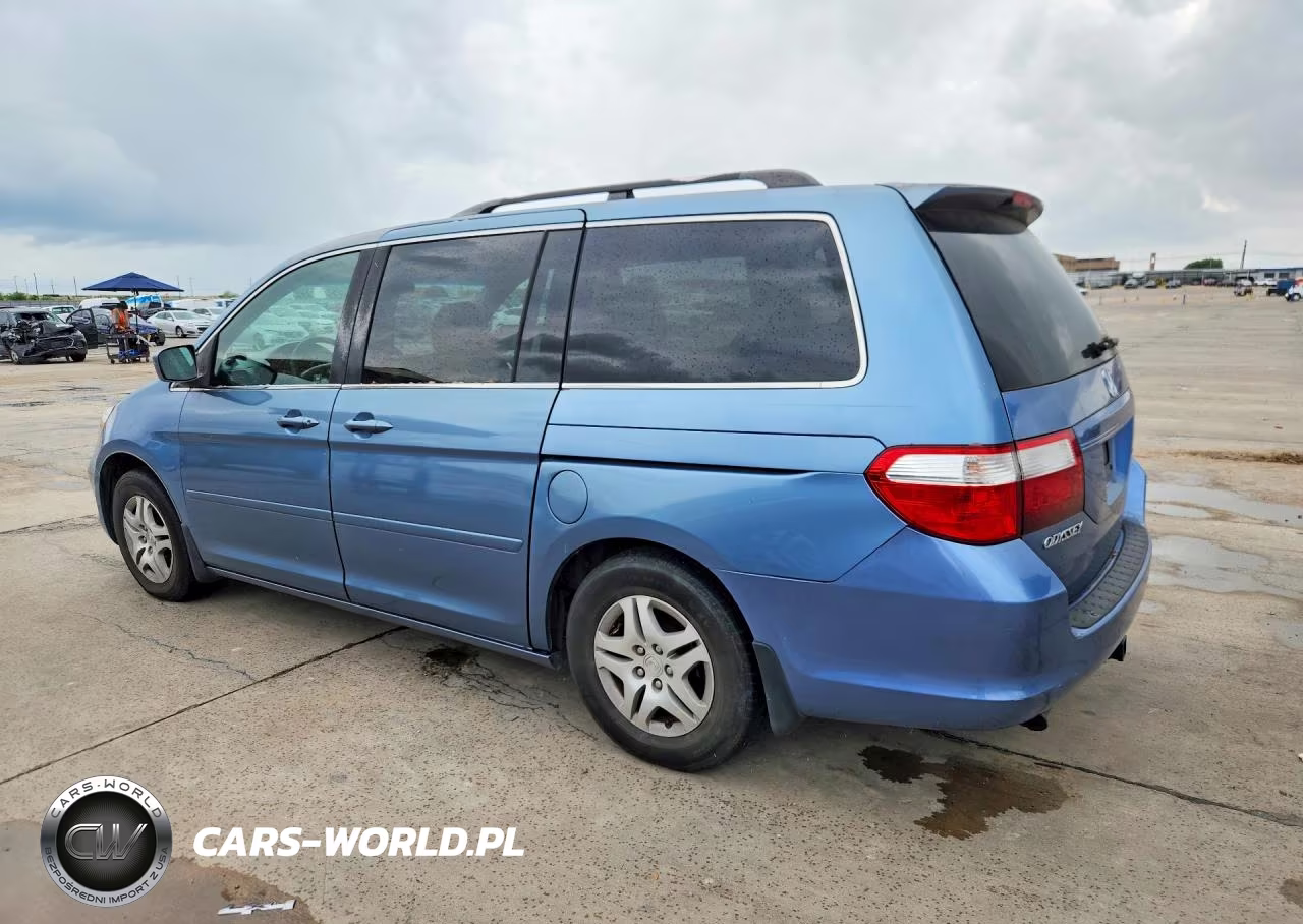 2007 Honda Odyssey Exl VIN:5FNRL387X7B045041 - 2