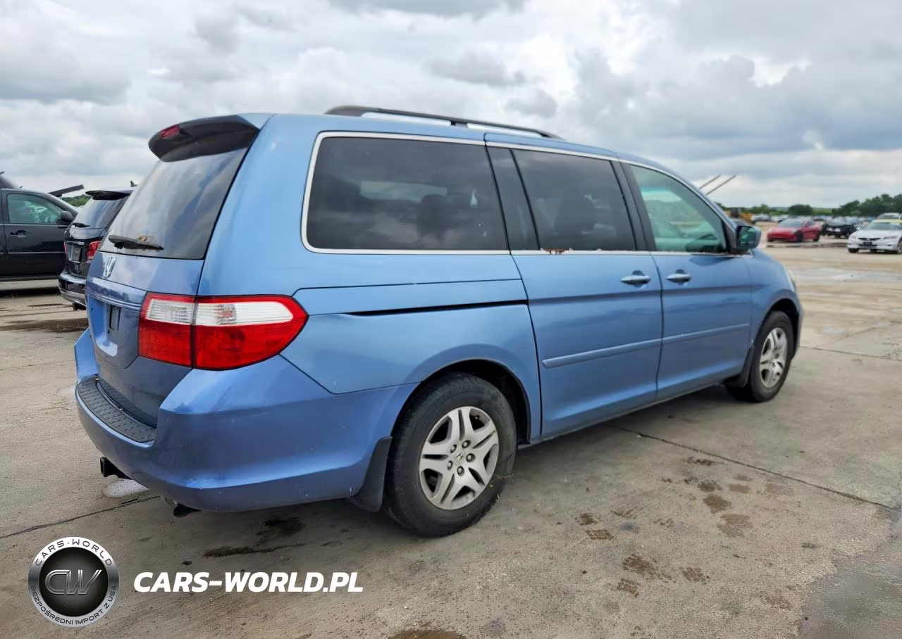2007 Honda Odyssey Exl VIN:5FNRL387X7B045041 - 3