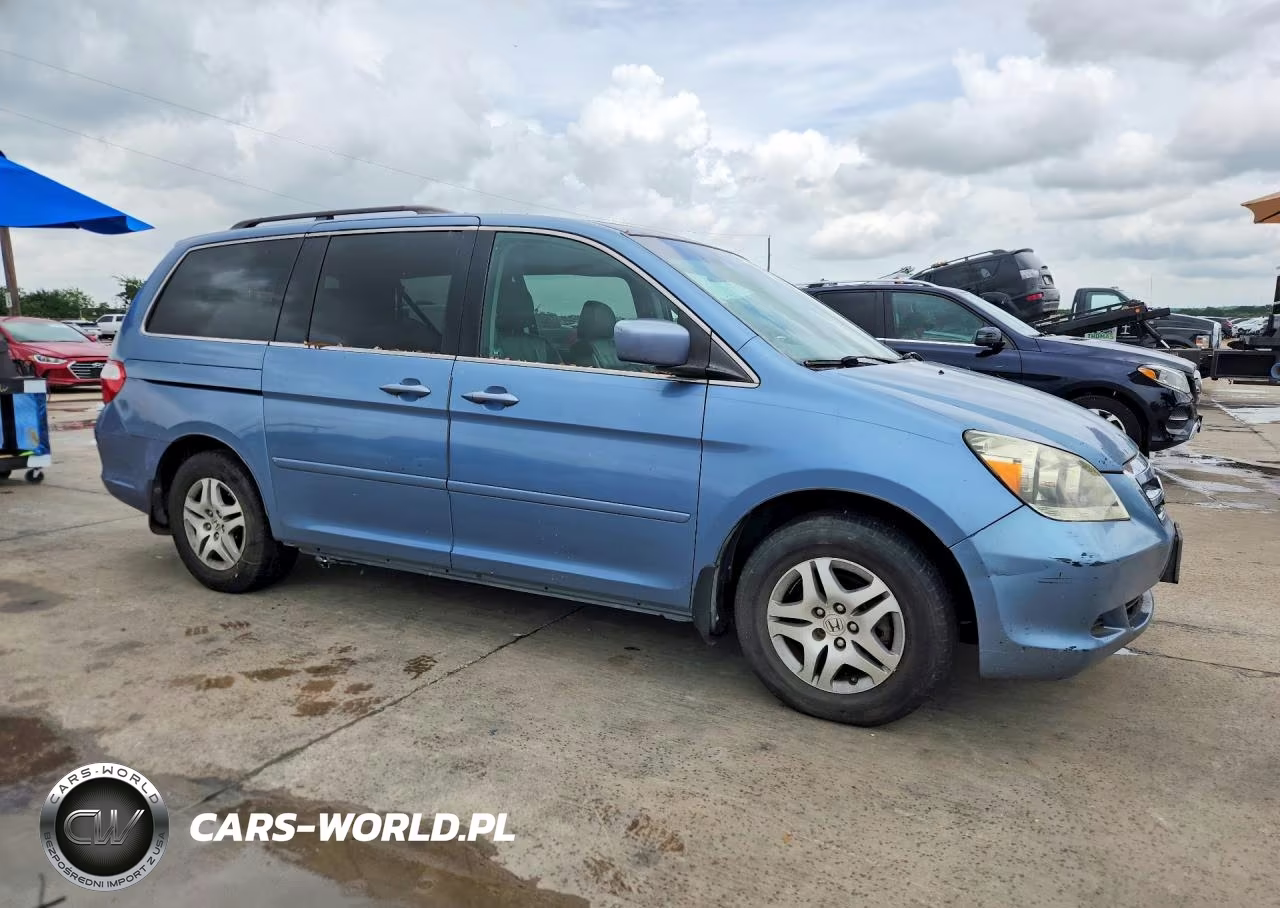2007 Honda Odyssey Exl VIN:5FNRL387X7B045041 - 4