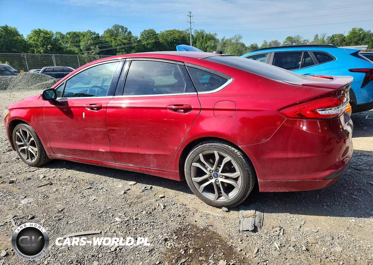 2017 Ford Fusion Se VIN:3FA6P0H79HR212727 - 2