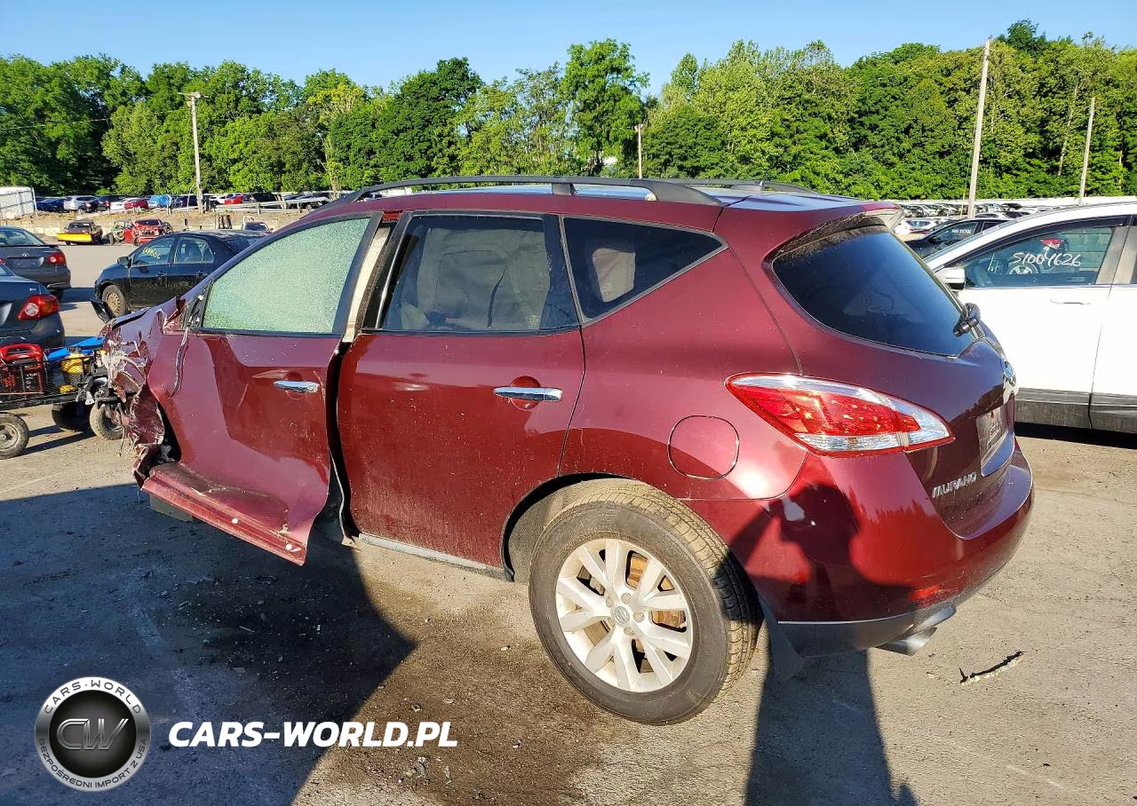 2012 Nissan Murano S VIN:JN8AZ1MW8CW212388 - 2