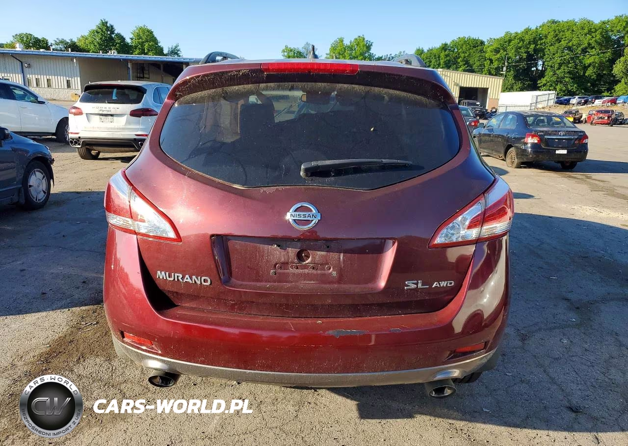 2012 Nissan Murano S VIN:JN8AZ1MW8CW212388 - 6