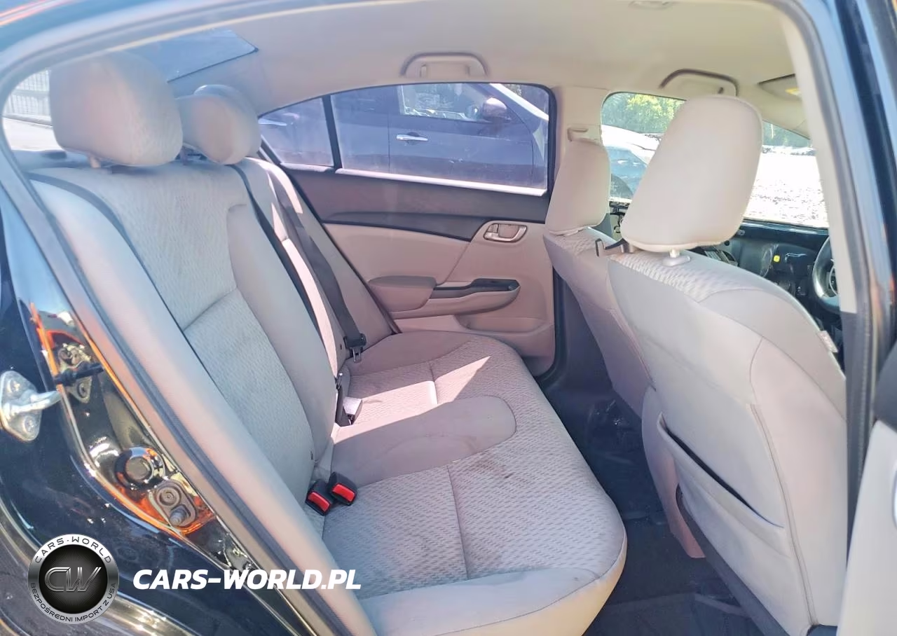2015 Honda Civic Lx VIN:19XFB2F58FE252498 - 10