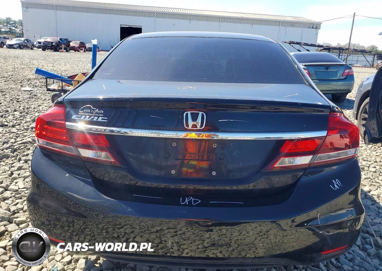 2015 Honda Civic Lx VIN:19XFB2F58FE252498 - 6