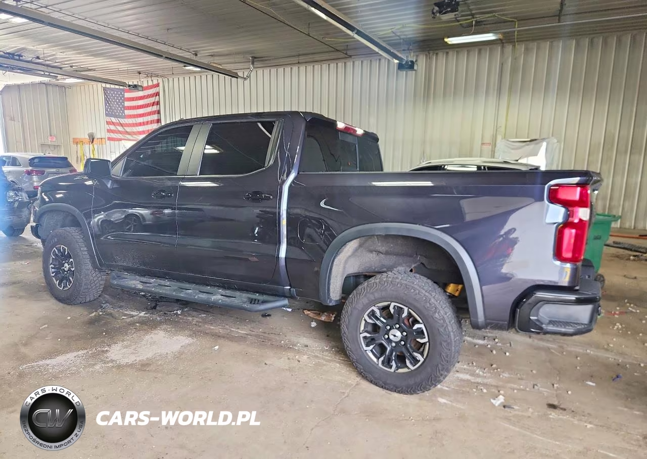 2022 Chevrolet Silverado K1500 Zr2 VIN:3GCUDHEL2NG672782 - 2