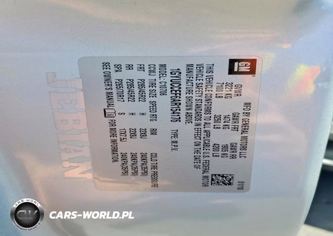 2010 Cadillac Escalade Premium VIN:1GYUCCEF6AR154176 - 12