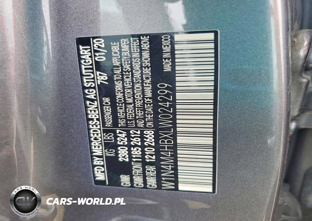 2020 Mercedes-Benz Glb 250 4Matic VIN:W1N4M4HBXLW024299 - 13