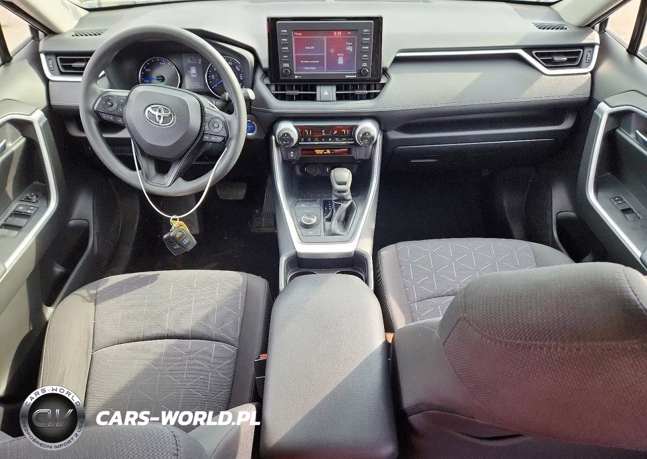 2020 Toyota Rav4 Hybrid Xle VIN:JTMRWRFV0LD550860 - 8