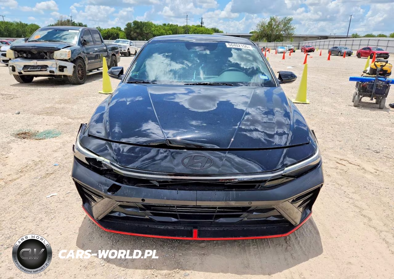 2025 Hyundai Elantra Hybrid Blue VIN:KMHLW4DK6SU032005 - 5