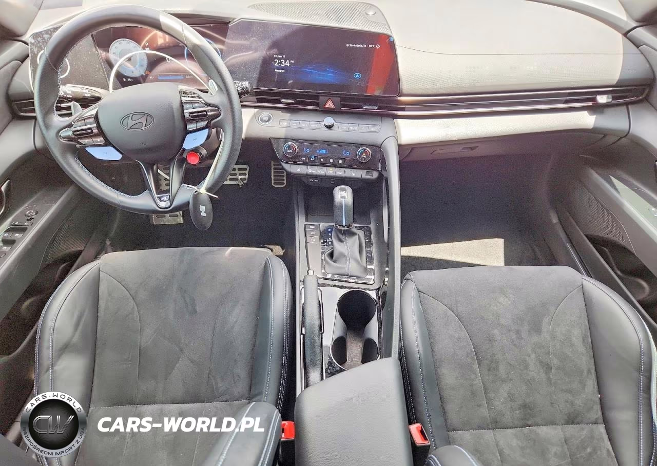 2025 Hyundai Elantra Hybrid Blue VIN:KMHLW4DK6SU032005 - 8