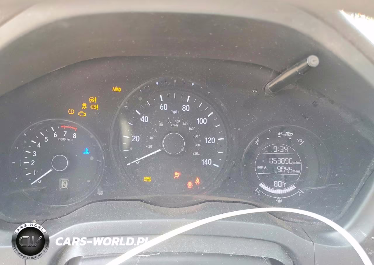 2022 Honda Hr-V Lx VIN:3CZRU6H36NM746917 - 9