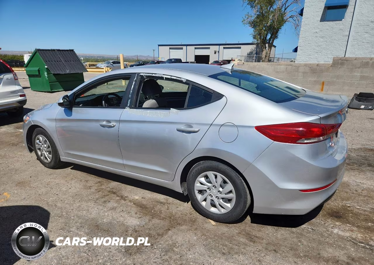 2017 Hyundai Elantra Se VIN:KMHD74LF7HU083656 - 2