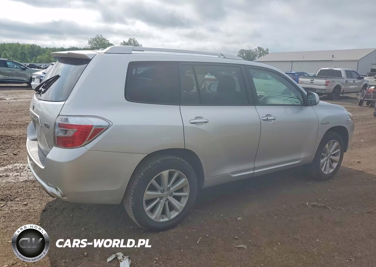 2009 Toyota Highlander Hybrid Limited VIN:JTEEW44A692028056 - 3