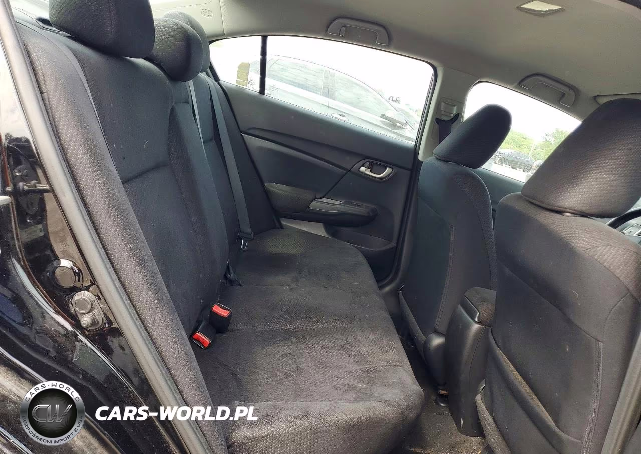 2013 Honda Civic Lx VIN:2HGFB2F57DH591854 - 10