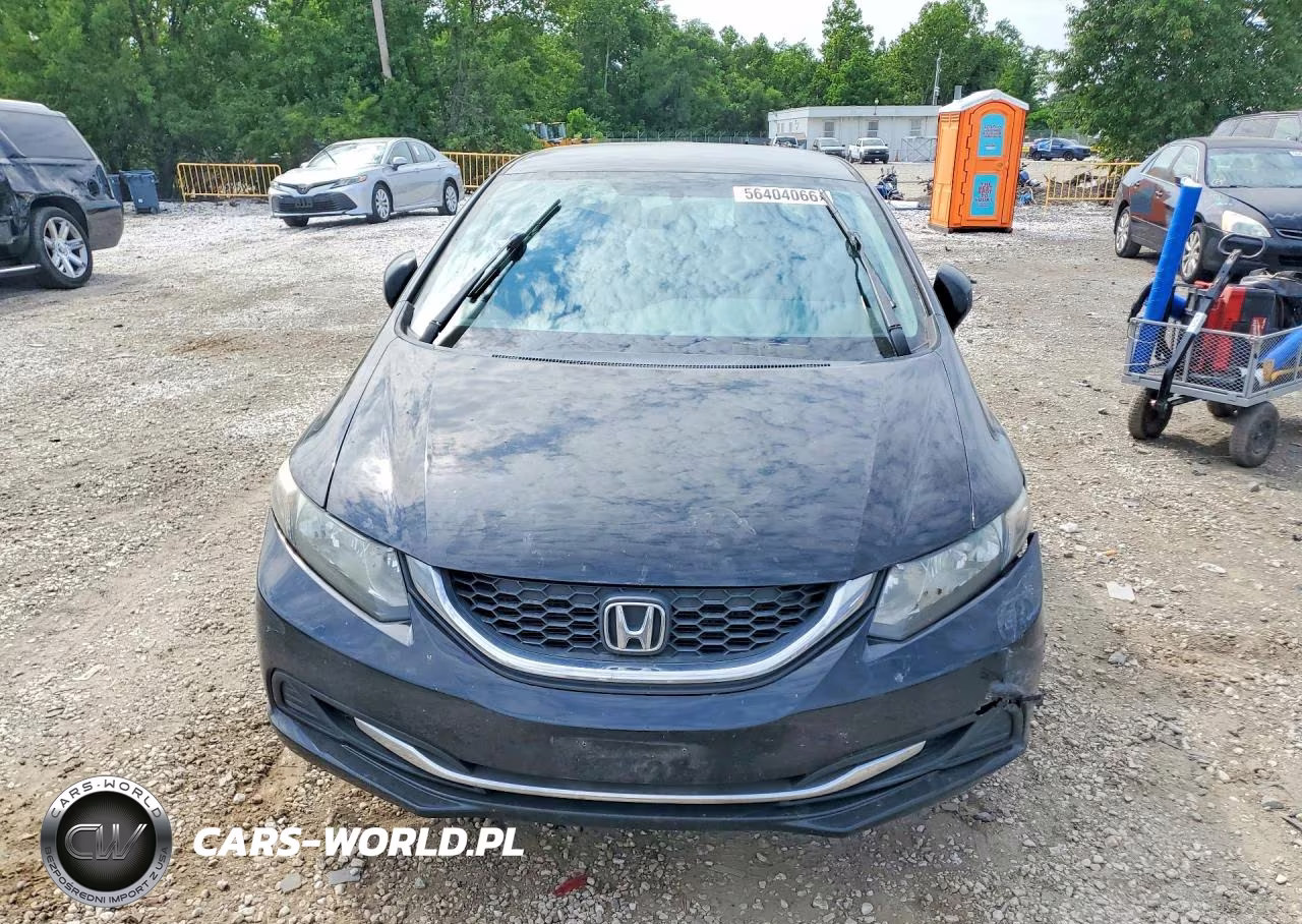 2013 Honda Civic Lx VIN:2HGFB2F57DH591854 - 5