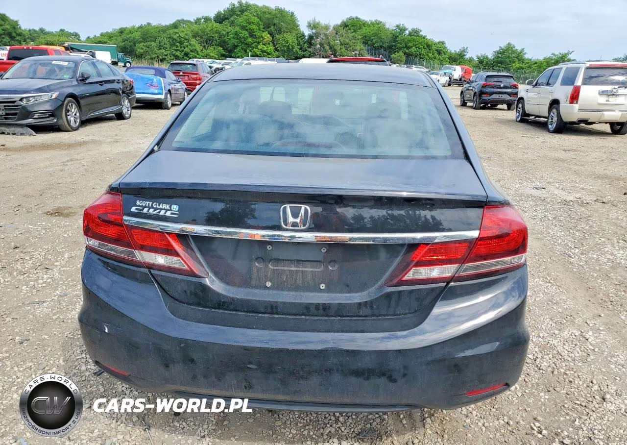 2013 Honda Civic Lx VIN:2HGFB2F57DH591854 - 6