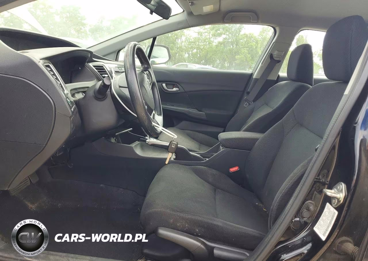2013 Honda Civic Lx VIN:2HGFB2F57DH591854 - 7