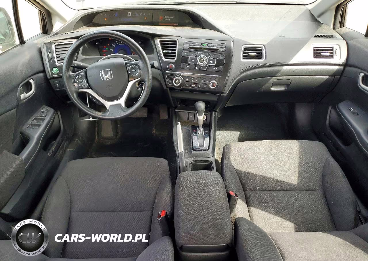 2013 Honda Civic Lx VIN:2HGFB2F57DH591854 - 8