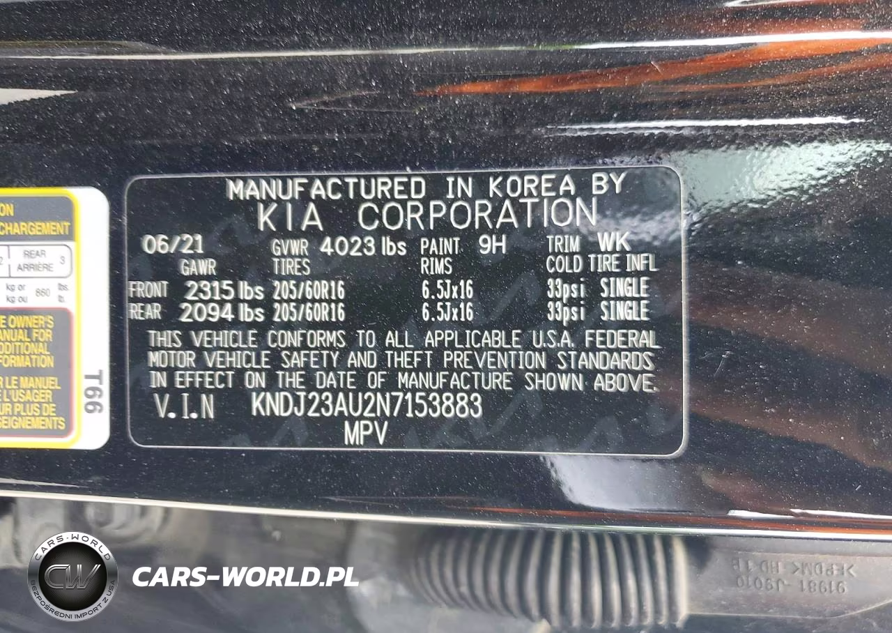 2022 Kia Soul Lx VIN:KNDJ23AU2N7153883 - 12