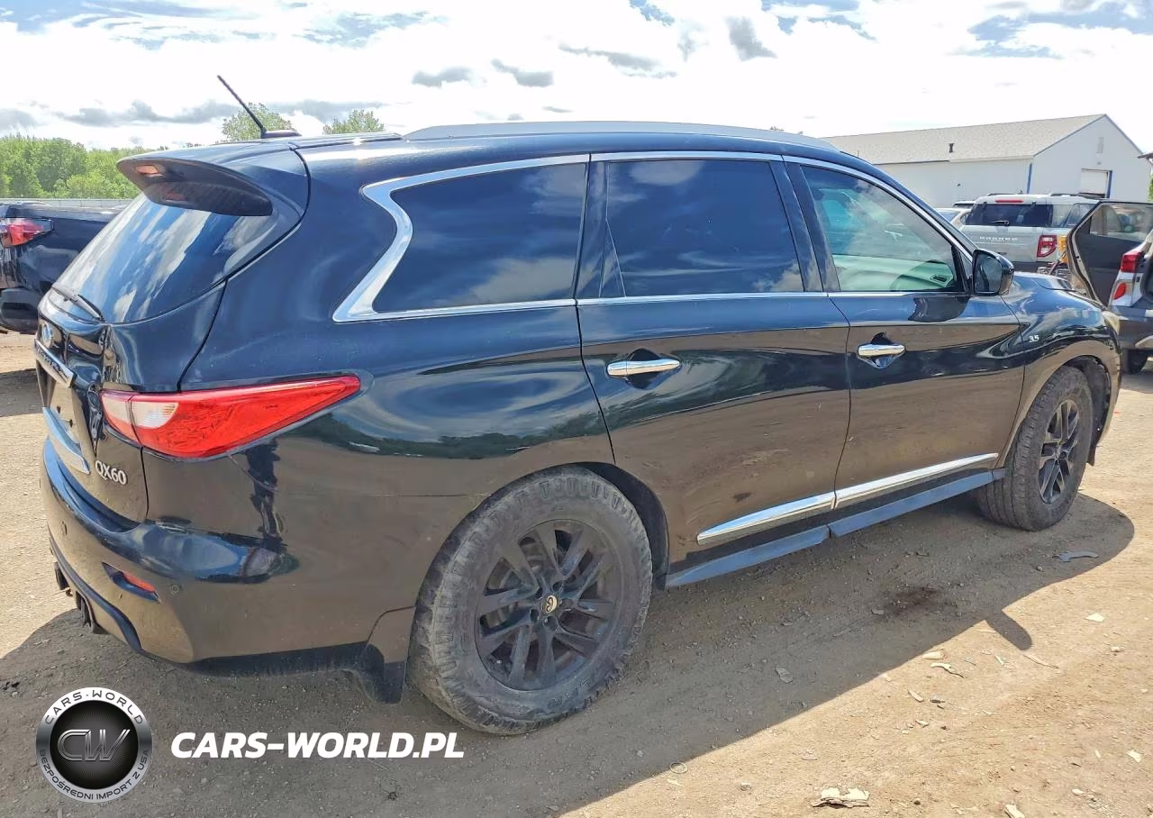 2015 Infiniti Qx60 Base VIN:5N1AL0MM6FC539489 - 3