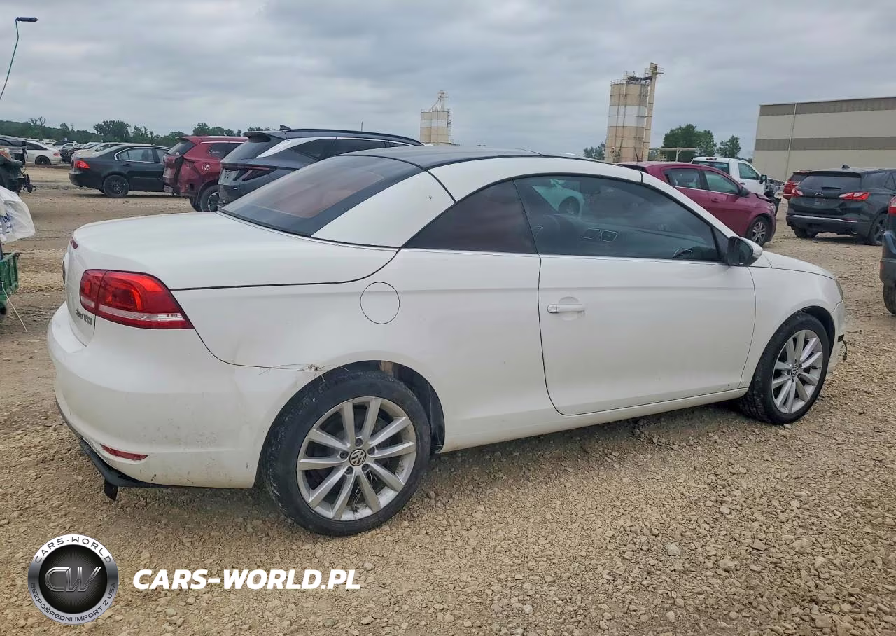 2013 Volkswagen Eos Komfort VIN:WVWBW8AH7DV001844 - 3