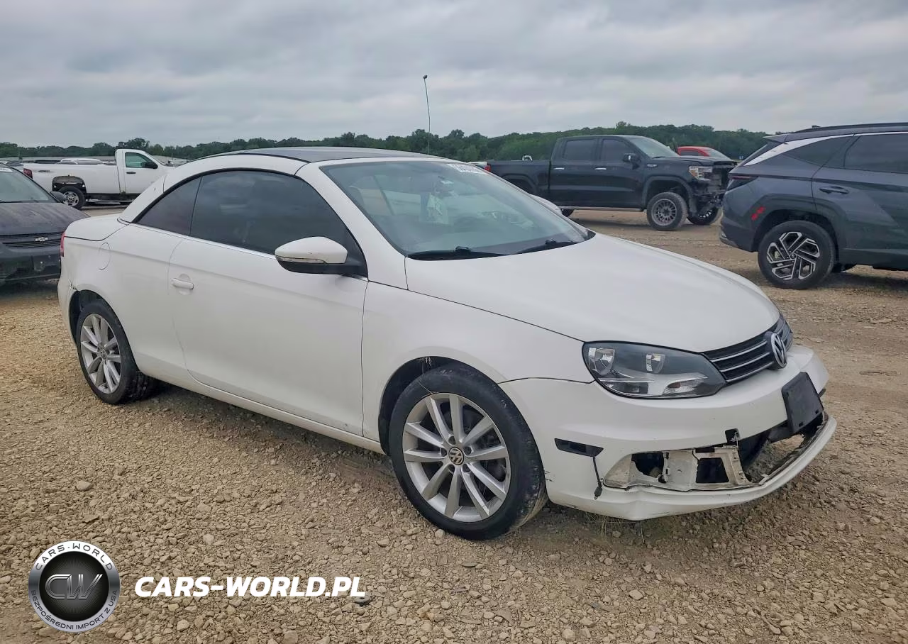 2013 Volkswagen Eos Komfort VIN:WVWBW8AH7DV001844 - 4
