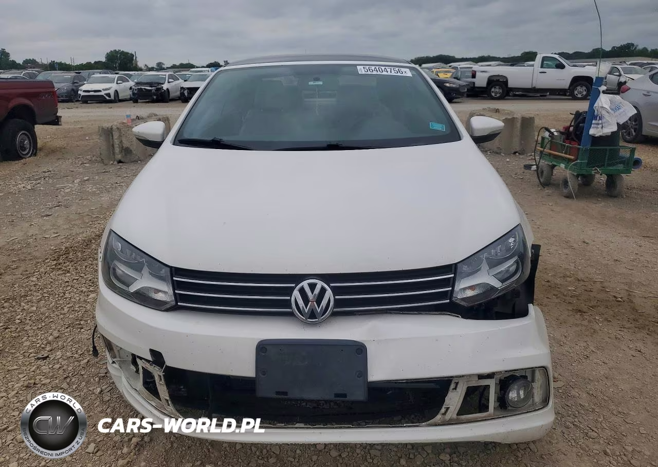 2013 Volkswagen Eos Komfort VIN:WVWBW8AH7DV001844 - 5